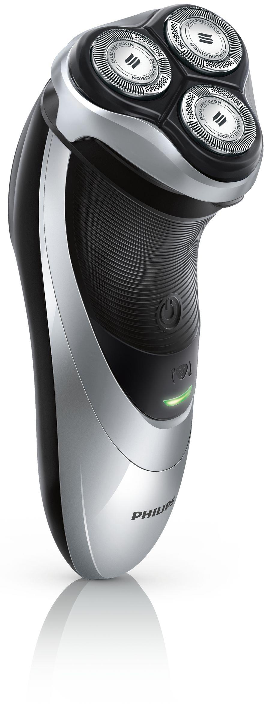 Philips Rasoio Elettrico Pt860 Testine Flessibili Lame Dual Precision Grigio