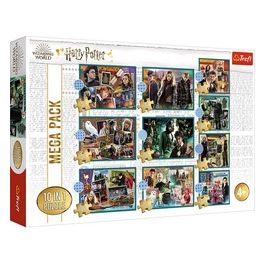 10 Puzzle In 1 - Harry Potter: Nel Mondo Di Harry Potter