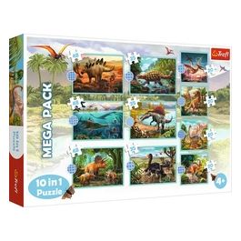 10 Puzzle In 1 - Incontra Tutti I Dinosauri