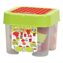 100% Chef Bauletto Con Accessori Per La Tavola 36 Pz