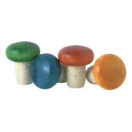25 Tappi in Legno Colorati
