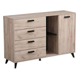 11008659 Mobile Umbria Rovere Grigio E Nero