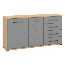 11011467 Mobile Lisabon Rovere Artigiano E Grigio Grafite