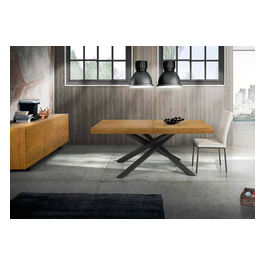 1650 Tavolo Rovere Nodato 90 X 160/210/260 Naturale