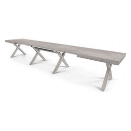 1673 Tavolo Nobilitato 90 X 160/210/260/310/360/410 Grigio