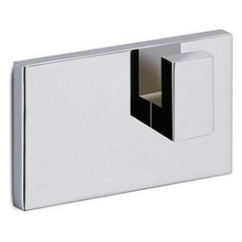 Gedy 2 Placche + Colla Per Angolari Doccia Cromato Metallo 3,8x6x1,7 Cm