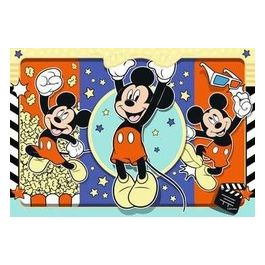 2 Puzzle da 24 Pezzi - Mickey Mouse