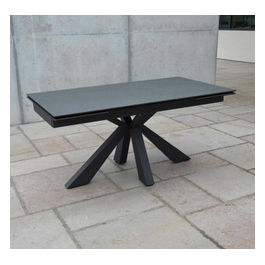 2 Tavolo Ceramica 90 X 160/200/240 Nero