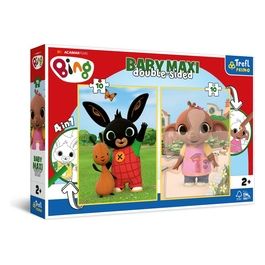 2 Puzzle da 10 Pezzi Baby Maxi - Bing The Rabbit