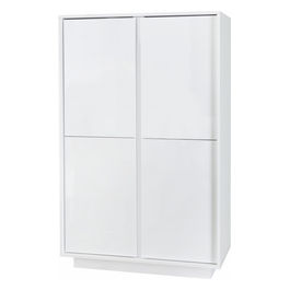 20 90 00 - 04 Mobile Contenitore 4 Ante Bianco Lucido Ulisse