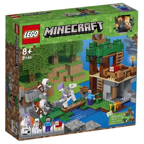 LEGO Minecraft L'Attacco Dello Scheletro 21146