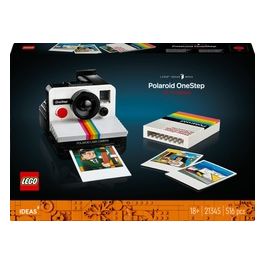 LEGO Ideas Fotocamera Polaroid OneStep SX-70 21345 Modellismo da Costruire per Adulti, Regali Creativi, Oggetti da Collezione