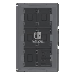 NSW-025U Game Card Case 24 Hori Nero
