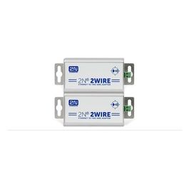 Telecommunications 9159014EU 2Wire Set con 2 Adattatori Convertitore Segnale Alluminio/Metallico