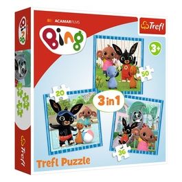 3 Puzzle In 1 - Bing: Divertimento Con Gli Amici