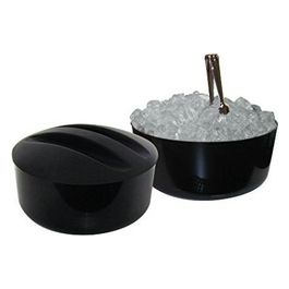 5824 Portaghiaccio con Griglia e Coperchio Nero