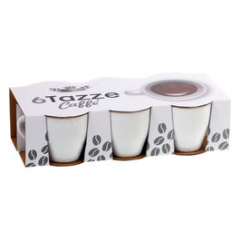 Art.46 Confezione 6 Tazze Caffe' senza Piattino Bianco