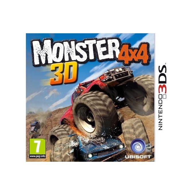 Ubisoft 3ds monster 4x4 esperienza di guida adrenalinica e avventurosa nel mondo off-road per nintendo 3ds
