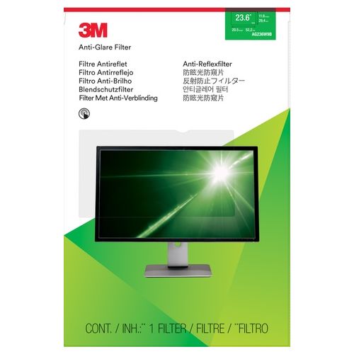 3M AG236W9B Filtro antiriflesso per LCD Widescreen Monitor 23,6