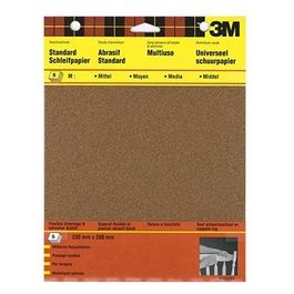 3M Carta abrasiva P 80 (5 pz) 