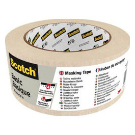 Carta Gommata Beige 48mm x 50m per Uso Generico