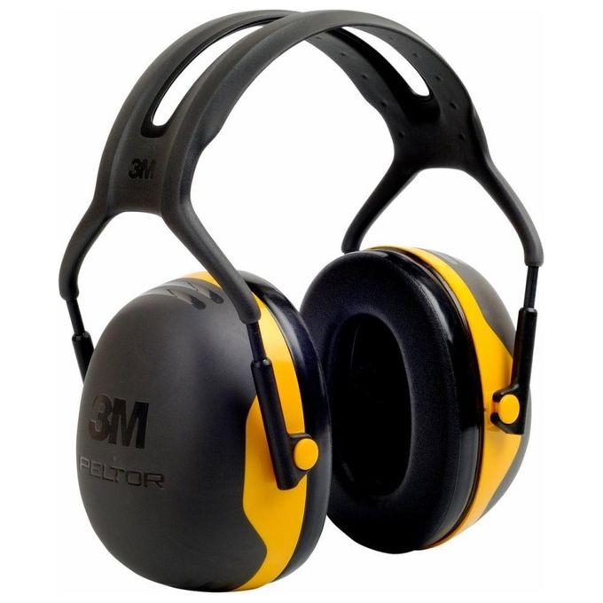 3M X2A PELTOR Cuffie Antirumore Protezione Udito SNR 31 dB Dielettriche Bardatura colore Giallo