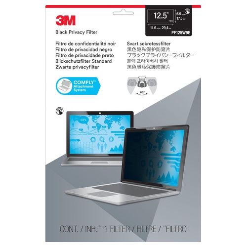 3M PF125W9E Filtro Privacy Standard per Laptop 12,5" 16:9