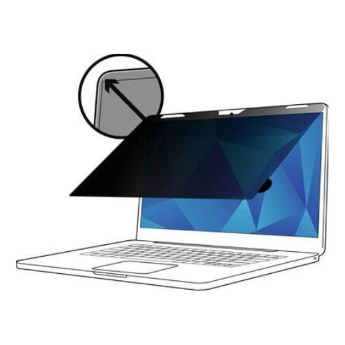 3M PF130C3E Filtro Privacy Touch per Laptop a Schermo Intero da 13" con Sistema di Fissaggio Comply