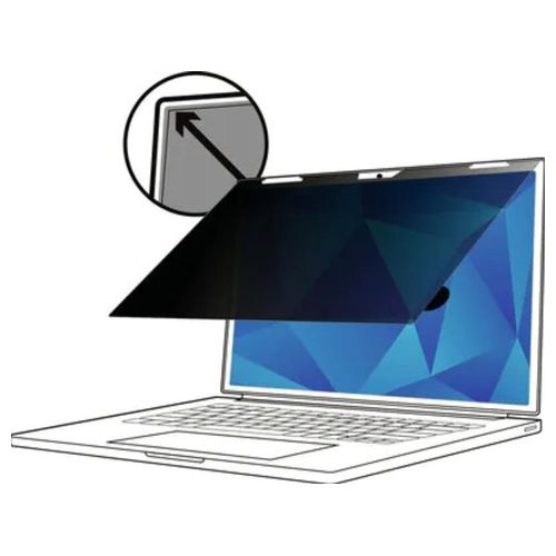 3M PFNHP015 Schermo Anti-Riflesso Filtro per la Privacy Senza Bordi per HP ProBook x360 435 G8 Touch