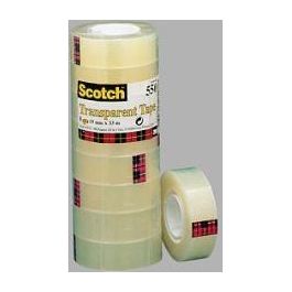 3m Scotch Cf8 nastro Trasparente 550 19mmx33m