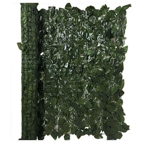 4F Siepe Artificiale Laurel Verde Scuro 100x300cm