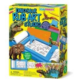 Set di Frottage Artistico: Dinosauri