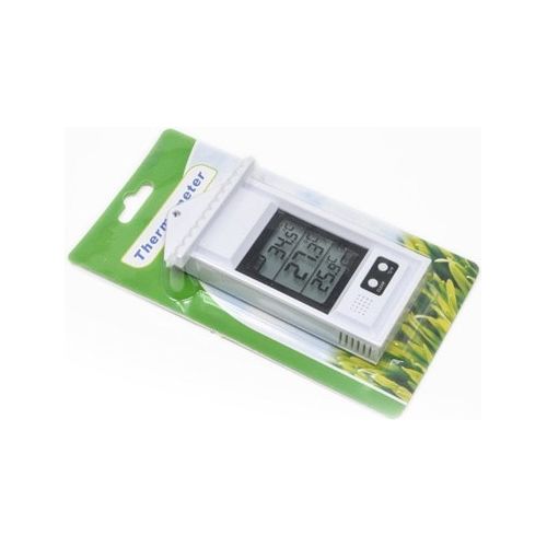 Termometro digitale da Parete bianco Casetta