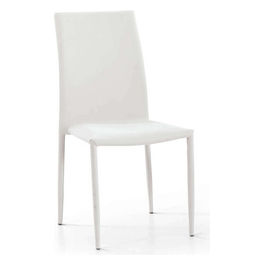622 Sedia Tessuto Bianca