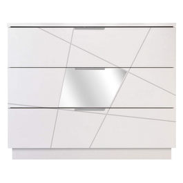 67 18 12 - 02 Como' 3 Cassetti Bianco Frassinato Leonardo