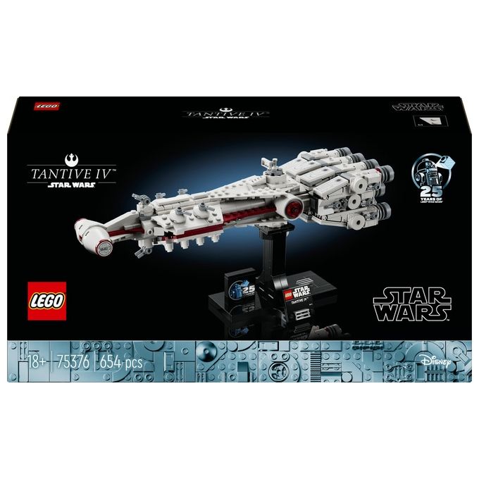 LEGO Star Wars 75376 Tantive IV, Modellino da Costruire di Astronave per Adulti, Idee Regalo per Lui, Lei, Marito o Moglie