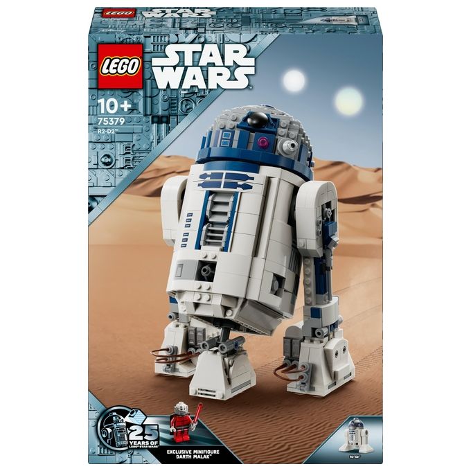 LEGO Star Wars 75379 R2-D2, Modellino da Costruire di Droide con Parti Mobili e Accessori, Giochi Bambini 10+ con Minifigure