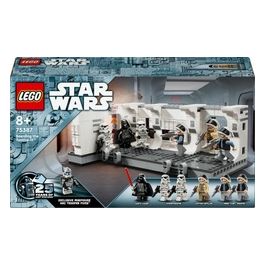 LEGO Star Wars 75387 Imbarco sulla Tantive IV, Giochi Bambini 8+, Scena nell'Astronave Giocattolo da Costruire con Minifigure