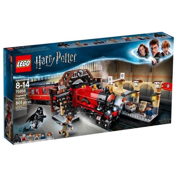 LEGO Harry Potter Treno Espresso per Hogwarts Stazione di King's Cross con Binario