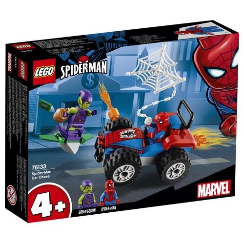 LEGO Super Heroes Inseguimento In Auto Di Spider-Man 76133