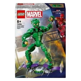 LEGO Marvel 76284 Personaggio Costruibile di Goblin, Gioco per Bambini 8+, Action Figure Snodabile del Nemico di Sider-Man