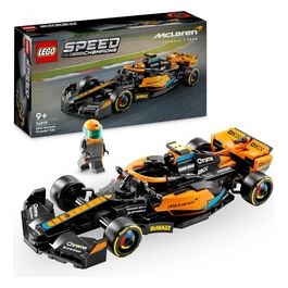 Speed Champions 76919 Monoposto da Corsa McLaren Formula 1 2023, Macchina Giocattolo F1 per Bambini 9+, Auto da Costruire