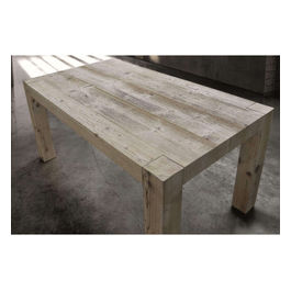 787 Tavolo In Legno Vecchio 90 X 160/210/260 Naturale