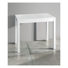 857 Tavolo A Consolle 90 X 50/100/150/200/250/300 Bianco
