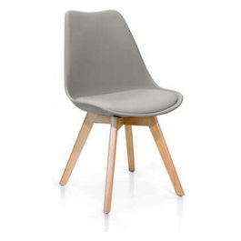 Lettino da Giardino 975 Sedia Grigia per Esterni con Struttura Resistente e Design Confortevole