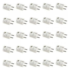 A2ZWORLD, Spina Elettrica Schuko 16A, Standard Tedesca, Salvaspazio, Bianca