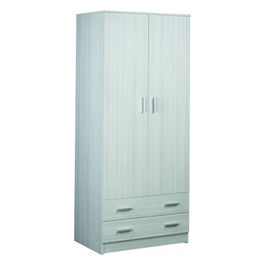 A45600Euk Armadio 2 Ante 2 Cassetti -Kit Eucalipto