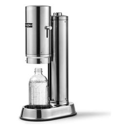 Carbonator Pro Steel Gasatore d'Acqua con Bottiglia di Vetro