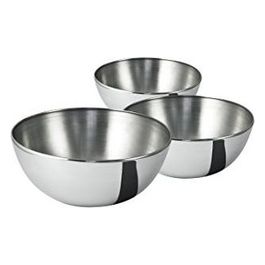 Set 3 Ciotole Inox Daily Plus 15-20-23cm