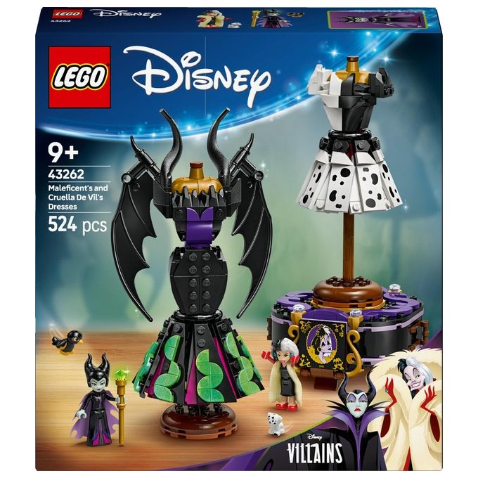 LEGO Disney Classic Abiti di Malefica e Crudelia De Mon